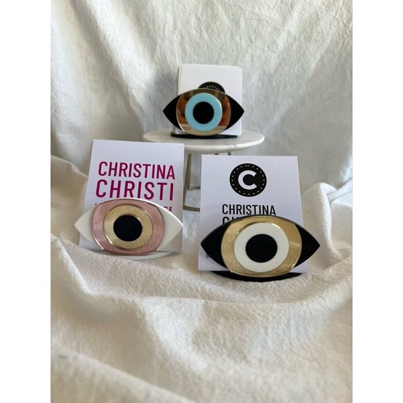 Evil Eye Cards Stand, Business Card Holder, Plexiglass Card - Picture 4 of 10